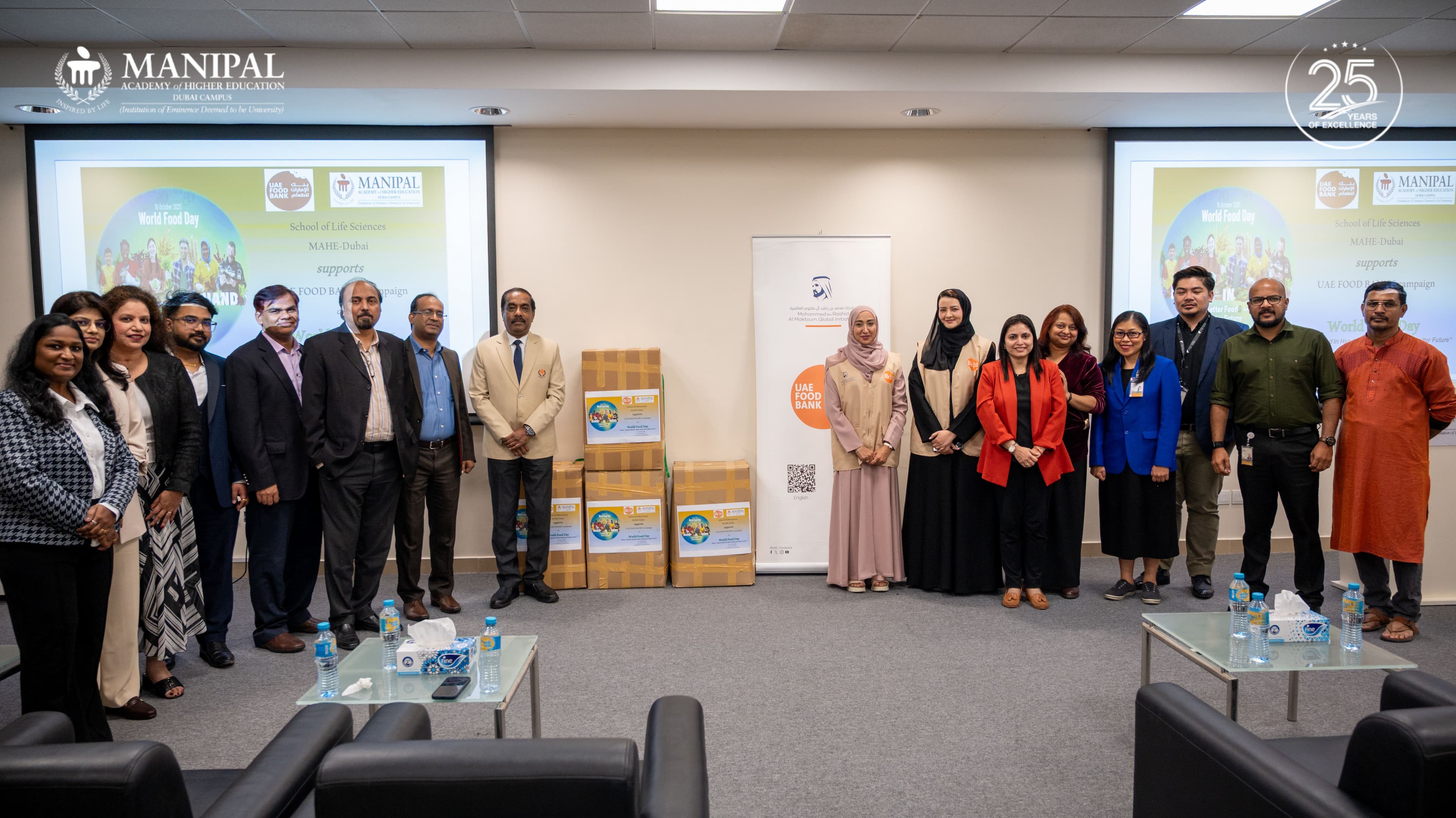 World Food Day 2025 at MAHE Dubai highlights food security, sustainability and community action