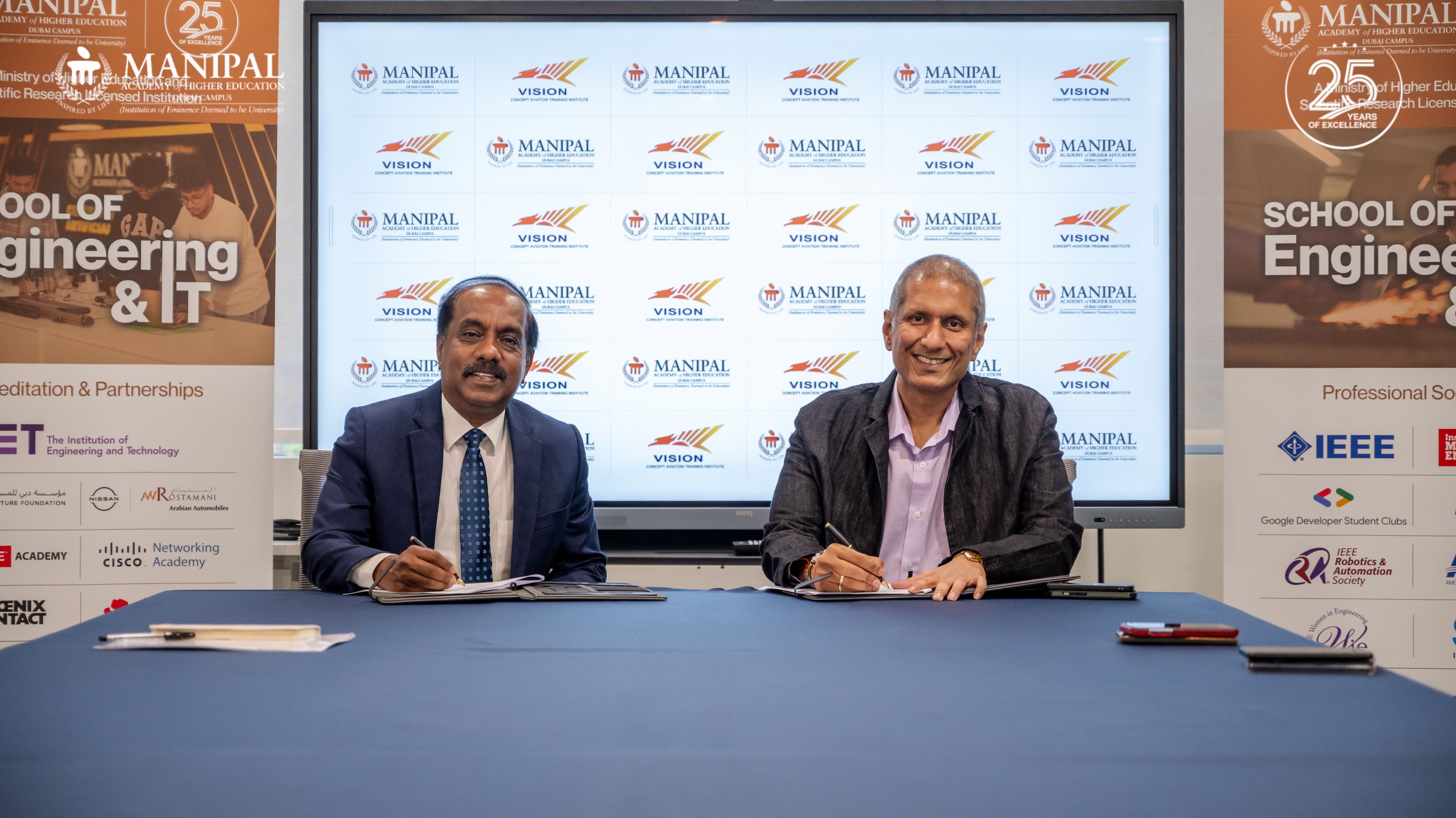 MAHE Dubai Partners with Vision Concept Aviation Training Institute to Equip Future Aviation Engineers
