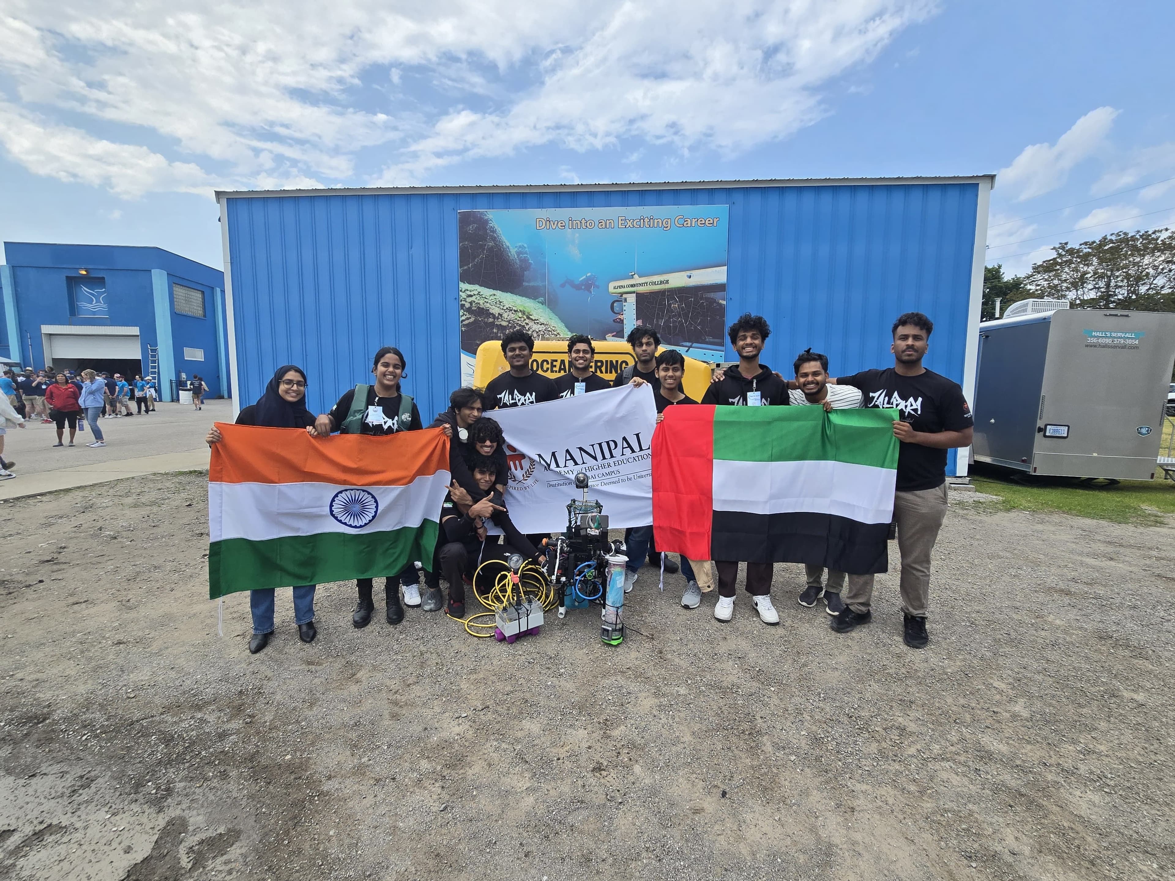 MAHE Dubai Represents UAE at Global Underwater Robotics Championship